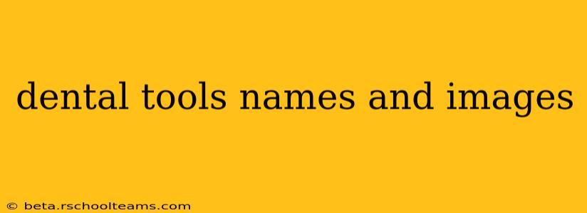 dental tools names and images