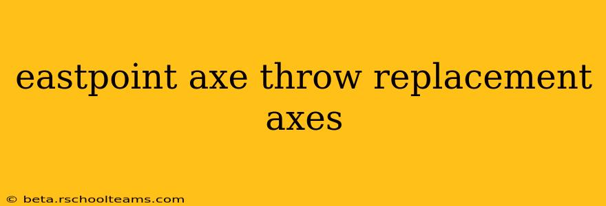 eastpoint axe throw replacement axes