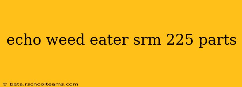 echo weed eater srm 225 parts