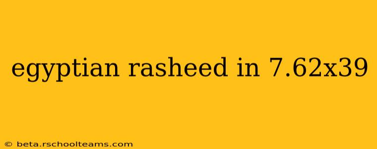egyptian rasheed in 7.62x39
