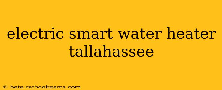 electric smart water heater tallahassee