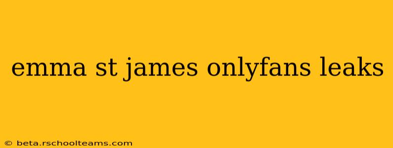 emma st james onlyfans leaks