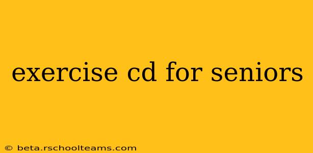 exercise cd for seniors