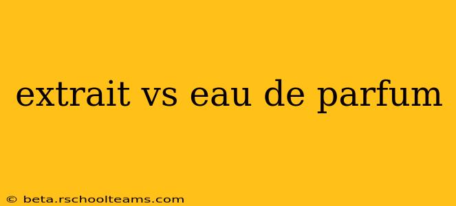 extrait vs eau de parfum