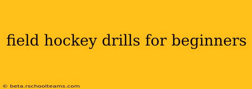 field hockey drills for beginners