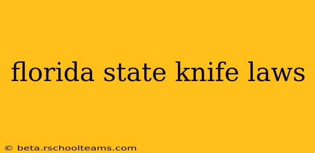 florida state knife laws