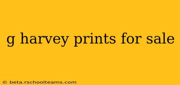 g harvey prints for sale
