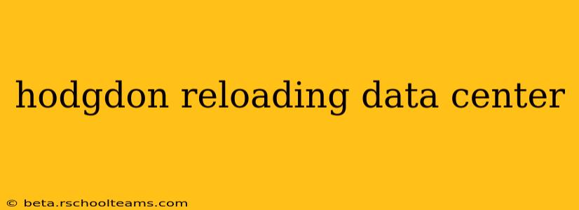 hodgdon reloading data center