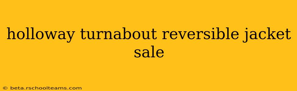 holloway turnabout reversible jacket sale