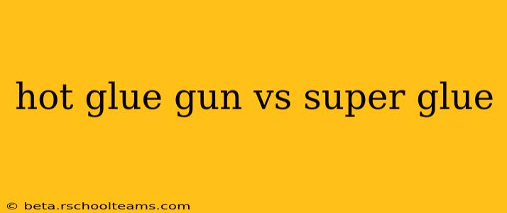 hot glue gun vs super glue
