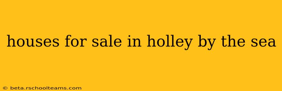 houses for sale in holley by the sea