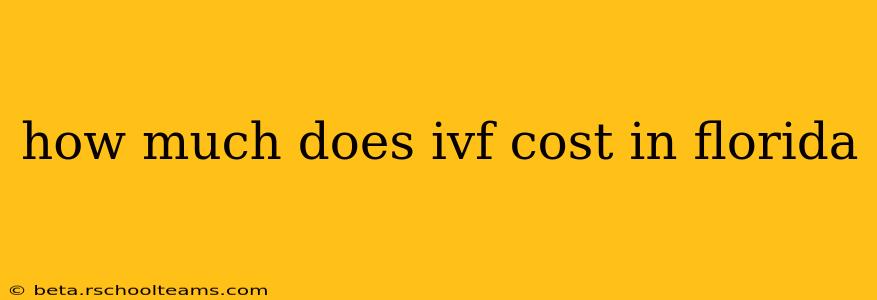 how much does ivf cost in florida