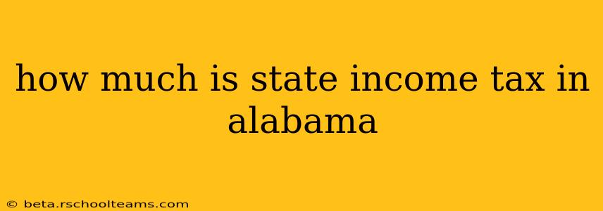 how much is state income tax in alabama