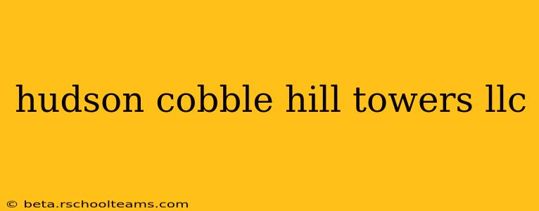 hudson cobble hill towers llc