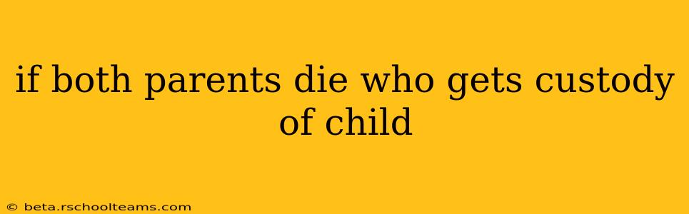 if both parents die who gets custody of child