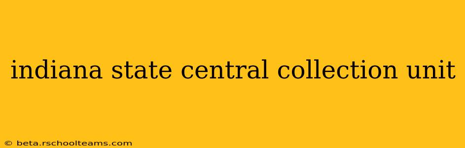 indiana state central collection unit