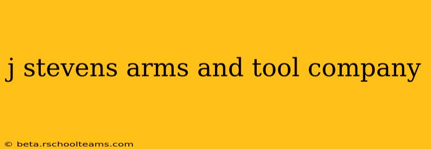 j stevens arms and tool company