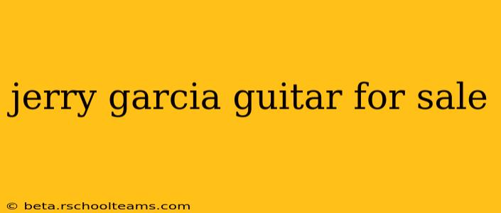 jerry garcia guitar for sale