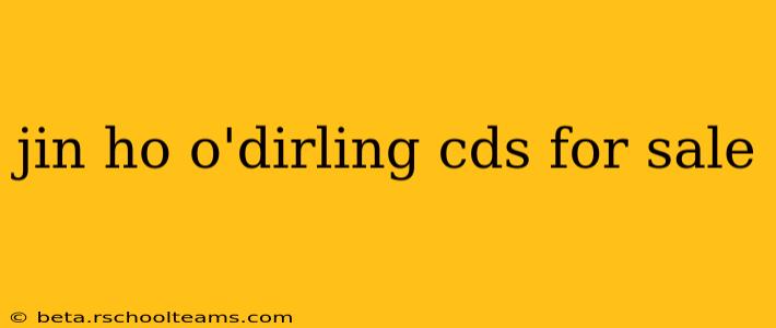 jin ho o'dirling cds for sale