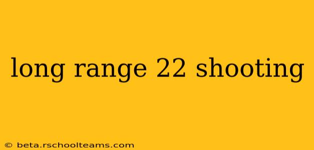 long range 22 shooting
