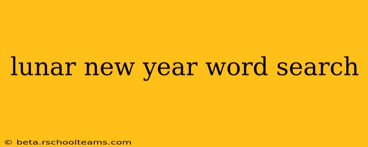 lunar new year word search