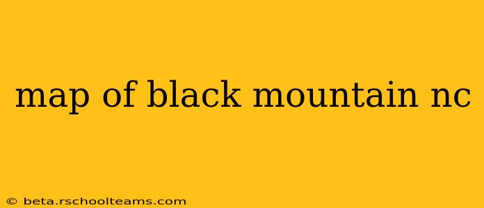 map of black mountain nc