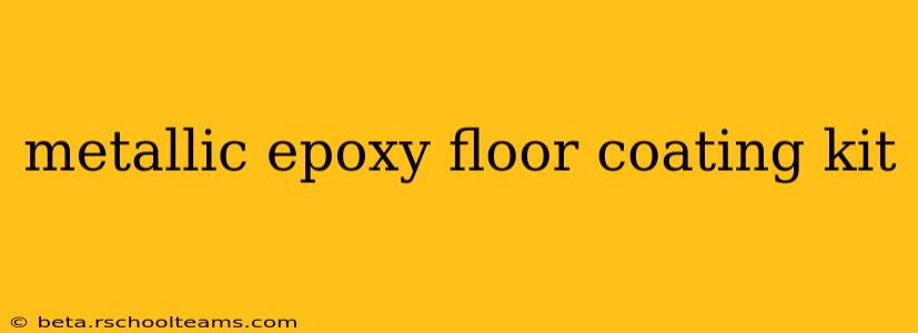 metallic epoxy floor coating kit