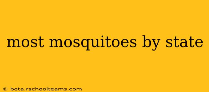 most mosquitoes by state