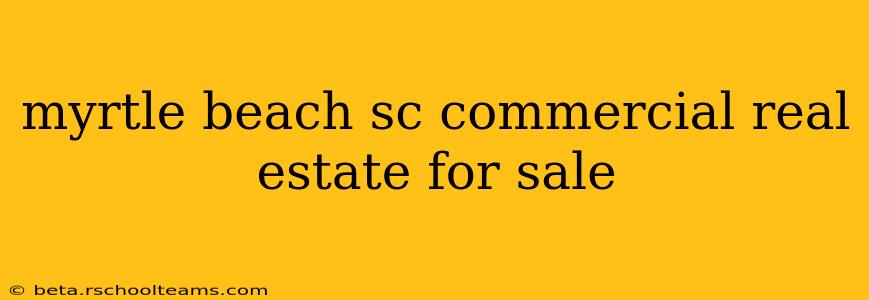 myrtle beach sc commercial real estate for sale