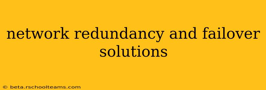 network redundancy and failover solutions