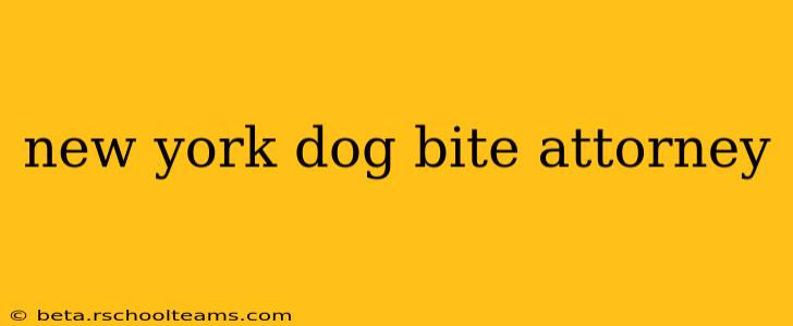new york dog bite attorney