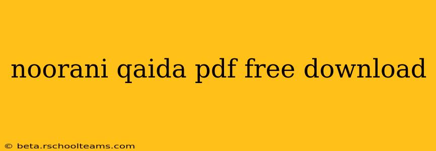 noorani qaida pdf free download