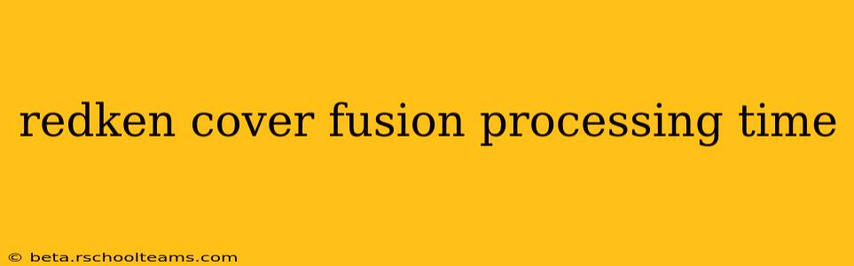 redken cover fusion processing time