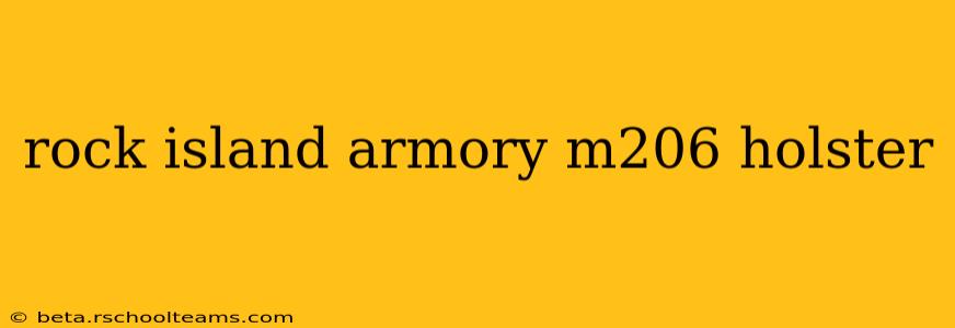 rock island armory m206 holster