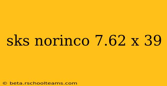sks norinco 7.62 x 39