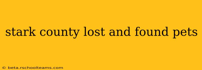 stark county lost and found pets