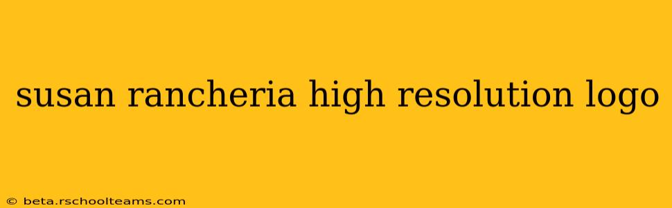 susan rancheria high resolution logo