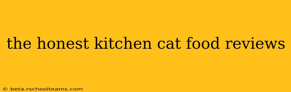 the honest kitchen cat food reviews