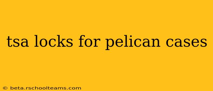 tsa locks for pelican cases