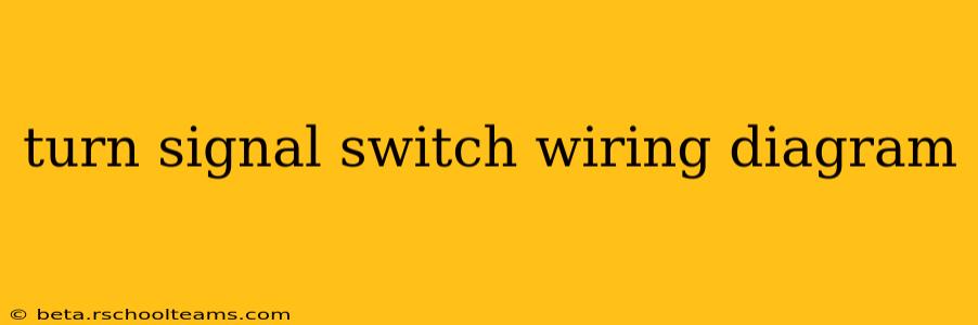 turn signal switch wiring diagram