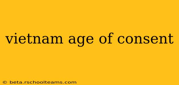 vietnam age of consent