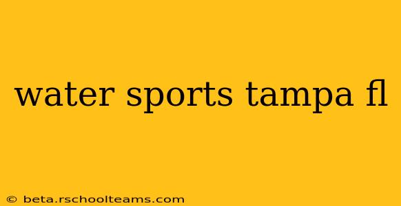 water sports tampa fl