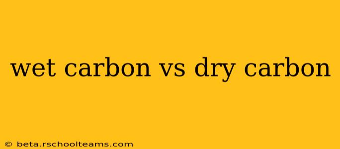 wet carbon vs dry carbon