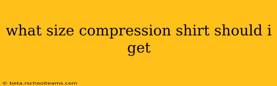 what size compression shirt should i get