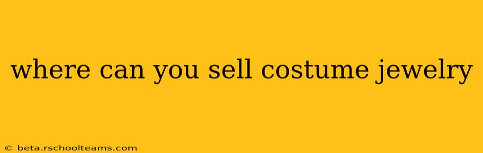 where can you sell costume jewelry