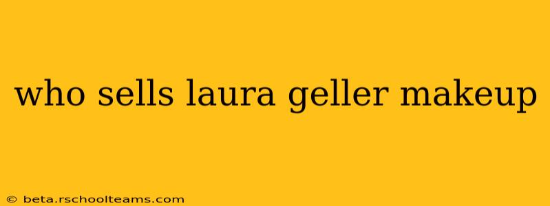 who sells laura geller makeup